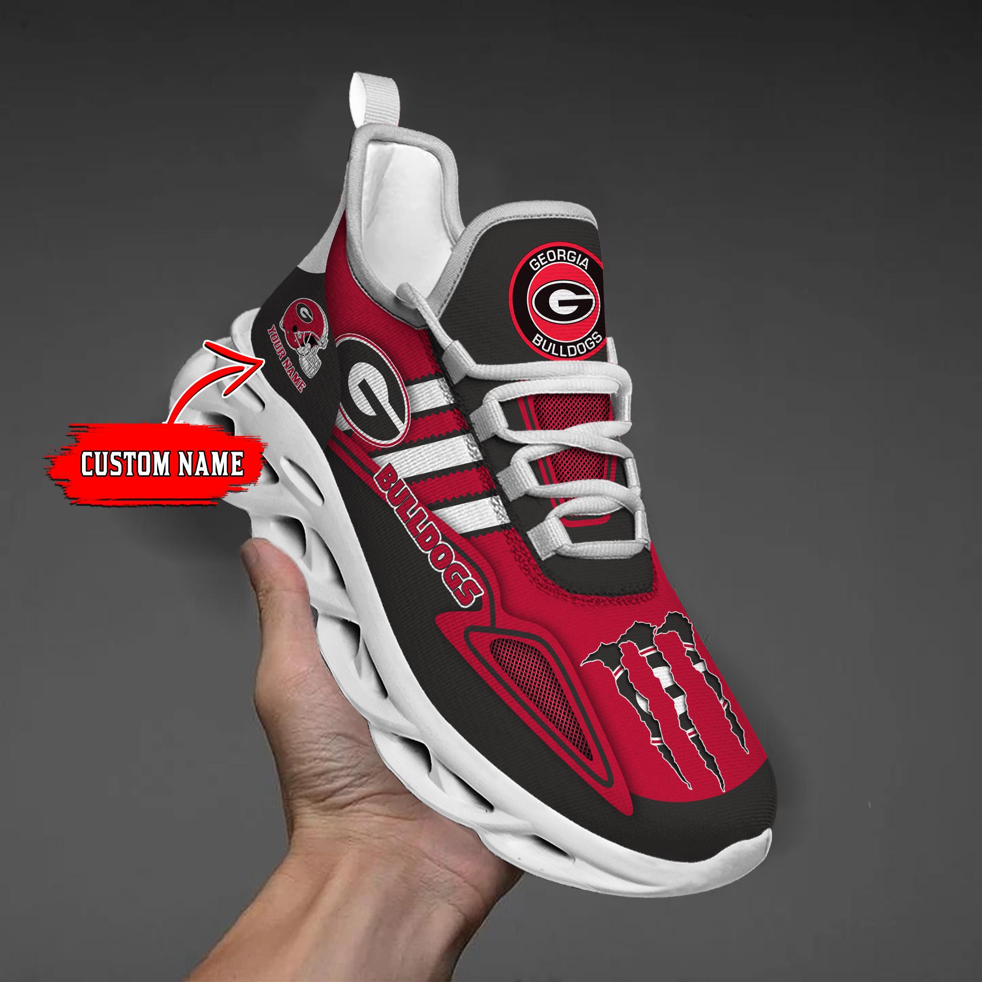 Personalized Georgia Bulldogs Max Soul Shoes Sneakers for Men And Women – Casual Shoes, Streetwear Shoes