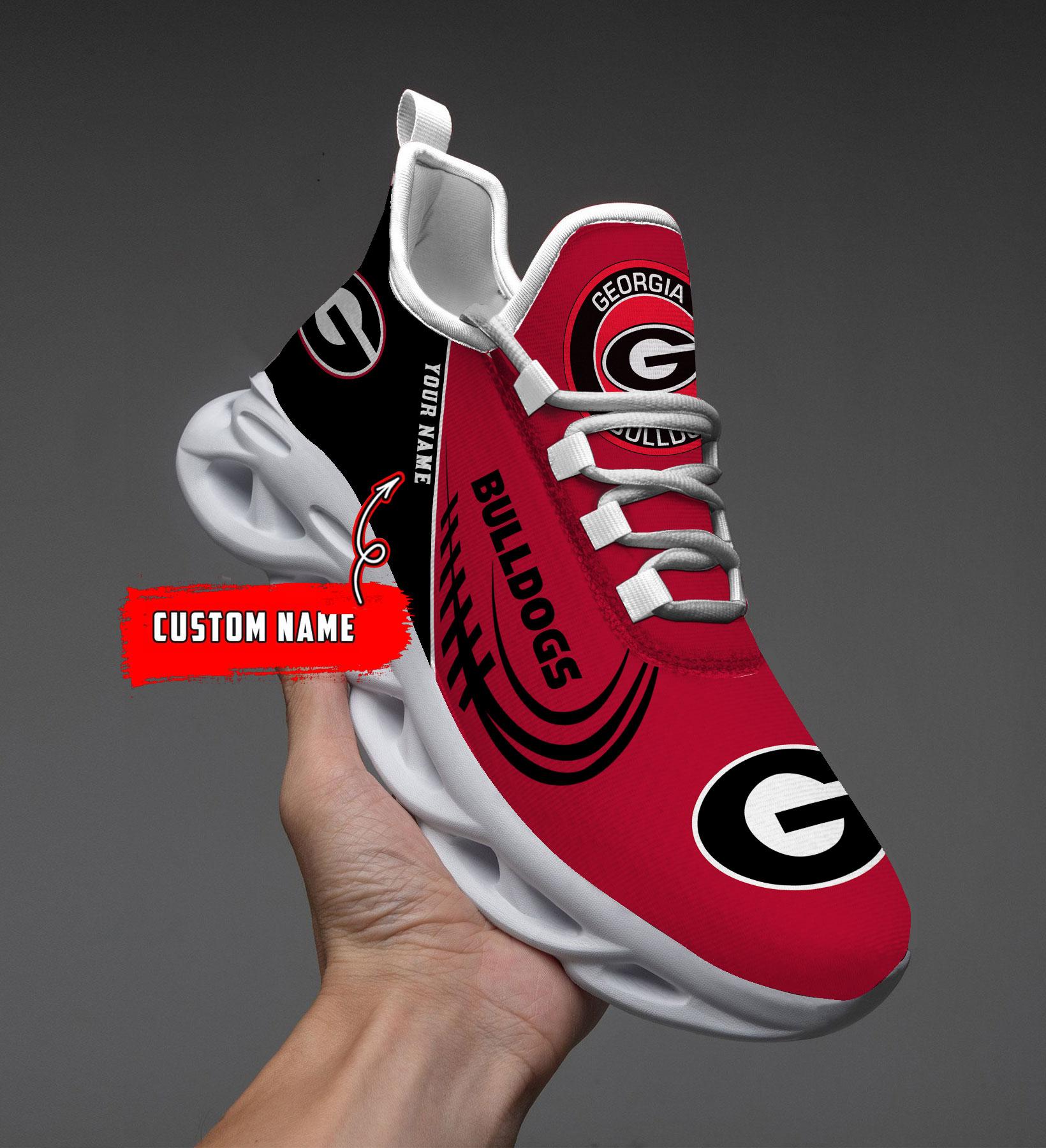 Personalized Georgia Bulldogs Max Soul Shoes Sneakers for Men And Women – Casual Shoes, Streetwear Shoes