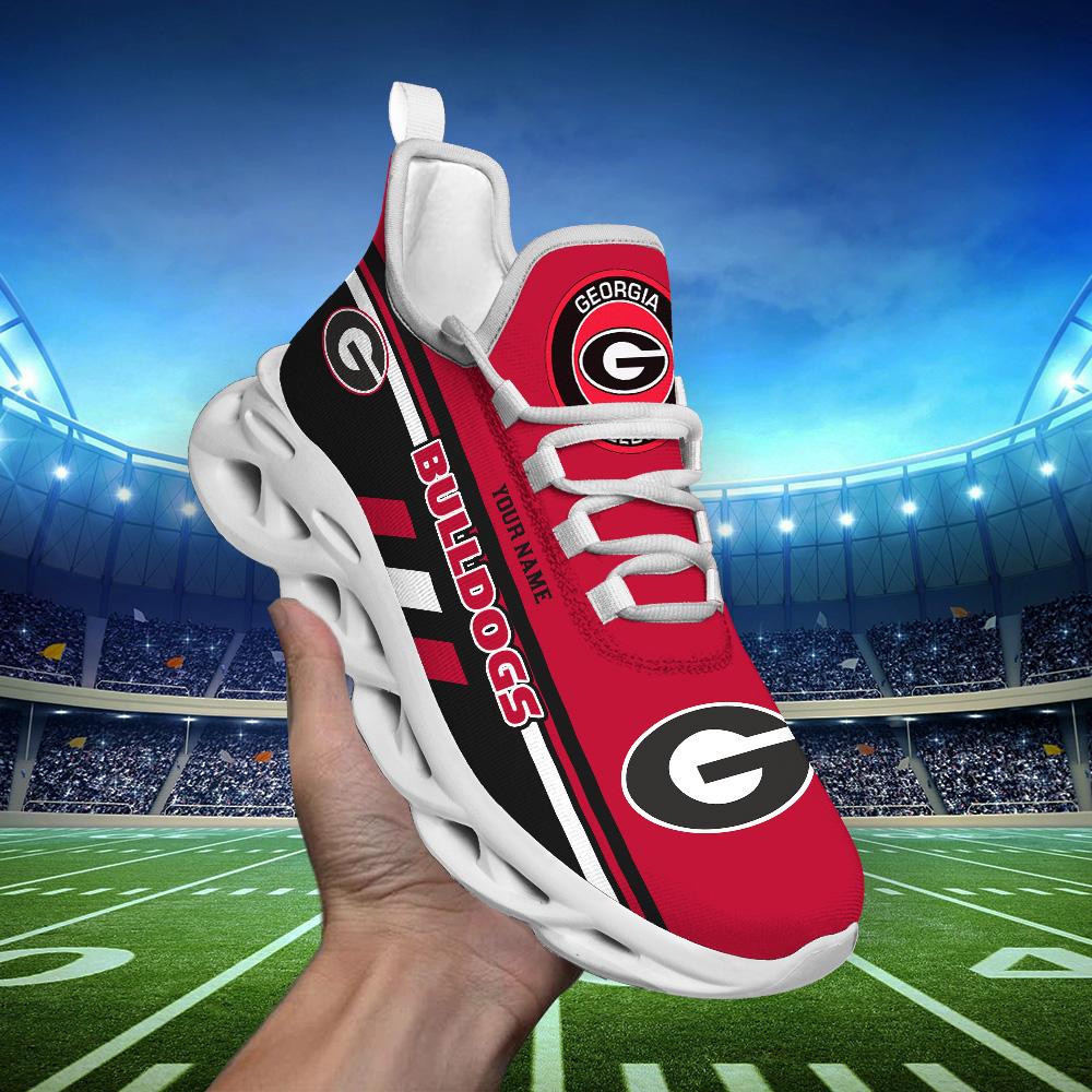 Personalized Georgia Bulldogs Max Soul Shoes Sneakers for Men And Women – Casual Shoes, Streetwear Shoes