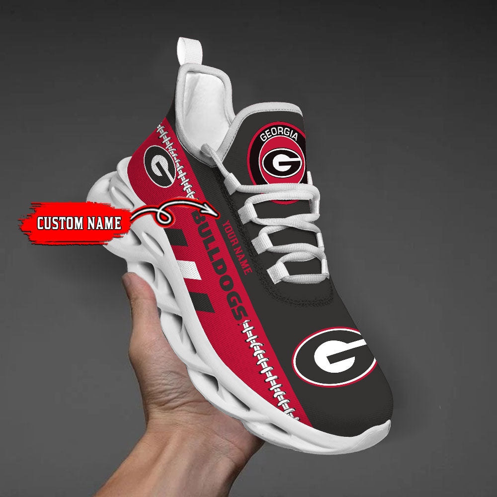 Personalized Georgia Bulldogs Max Soul Shoes Sneakers for Men And Women – Casual Shoes, Streetwear Shoes