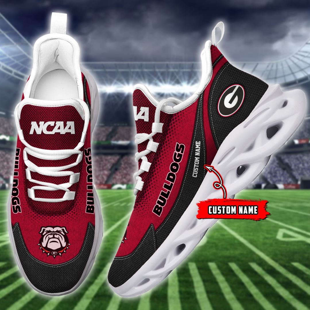 Personalized Georgia Bulldogs NCAA Max Soul Shoes Sneakers for Men And Women – NCAA Fan Shoes, Team Sneakers