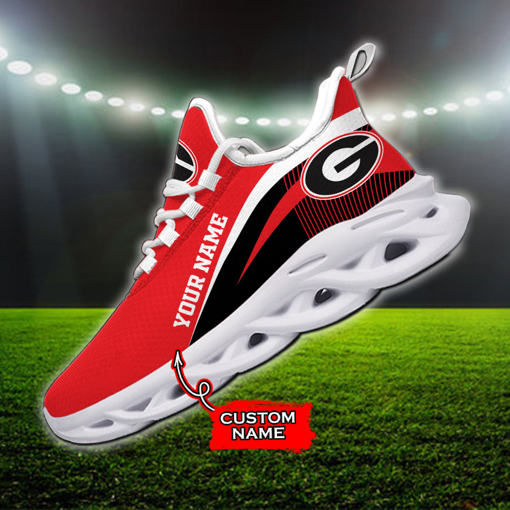 Personalized Georgia Bulldogs NCAA Max Soul Shoes Sneakers for Men And Women – NCAA Fan Shoes, Team Sneakers