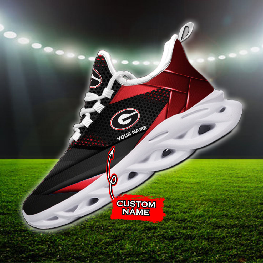 Personalized Georgia Bulldogs NCAA Max Soul Shoes Sneakers for Men And Women – NCAA Fan Shoes, Team Sneakers
