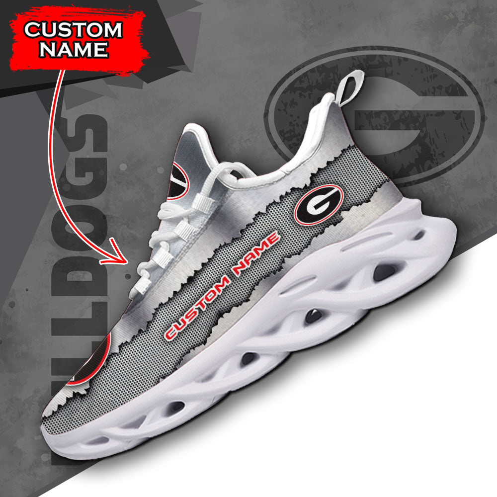 Personalized Georgia Bulldogs NCAA Max Soul Shoes Sneakers for Men And Women – NCAA Fan Shoes, Team Sneakers