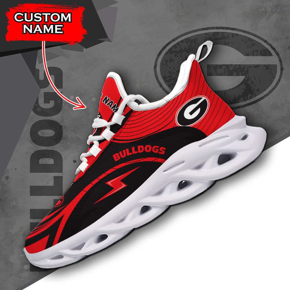 Personalized Georgia Bulldogs NCAA Max Soul Shoes Sneakers for Men And Women – NCAA Fan Shoes, Team Sneakers