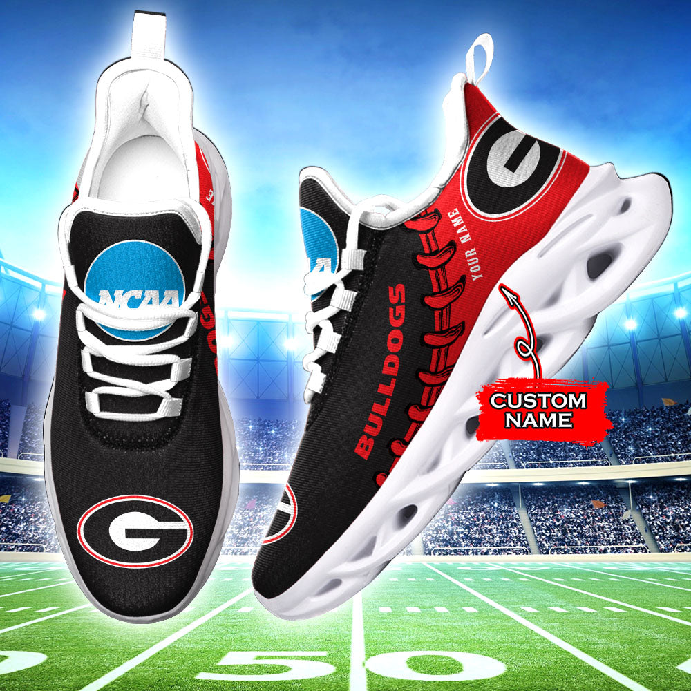 Personalized Georgia Bulldogs NCAA Max Soul Shoes Sneakers for Men And Women – NCAA Fan Shoes, Team Sneakers