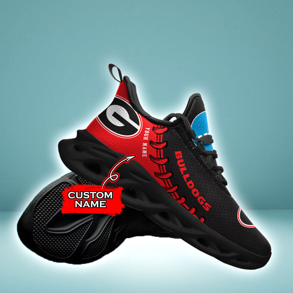 Personalized Georgia Bulldogs NCAA Max Soul Shoes Sneakers for Men And Women – NCAA Fan Shoes, Team Sneakers - Image 4