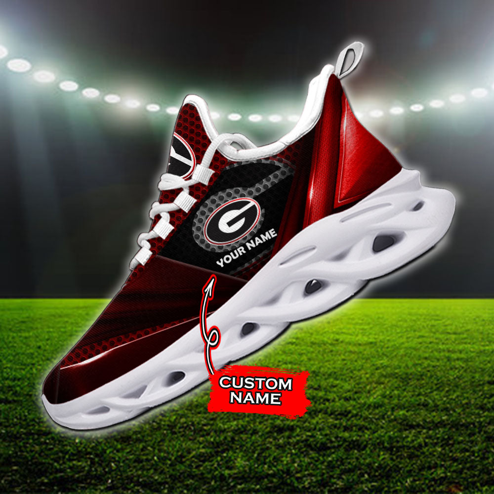 Personalized Georgia Bulldogs NCAA Max Soul Shoes Sneakers for Men And Women – NCAA Fan Shoes, Team Sneakers
