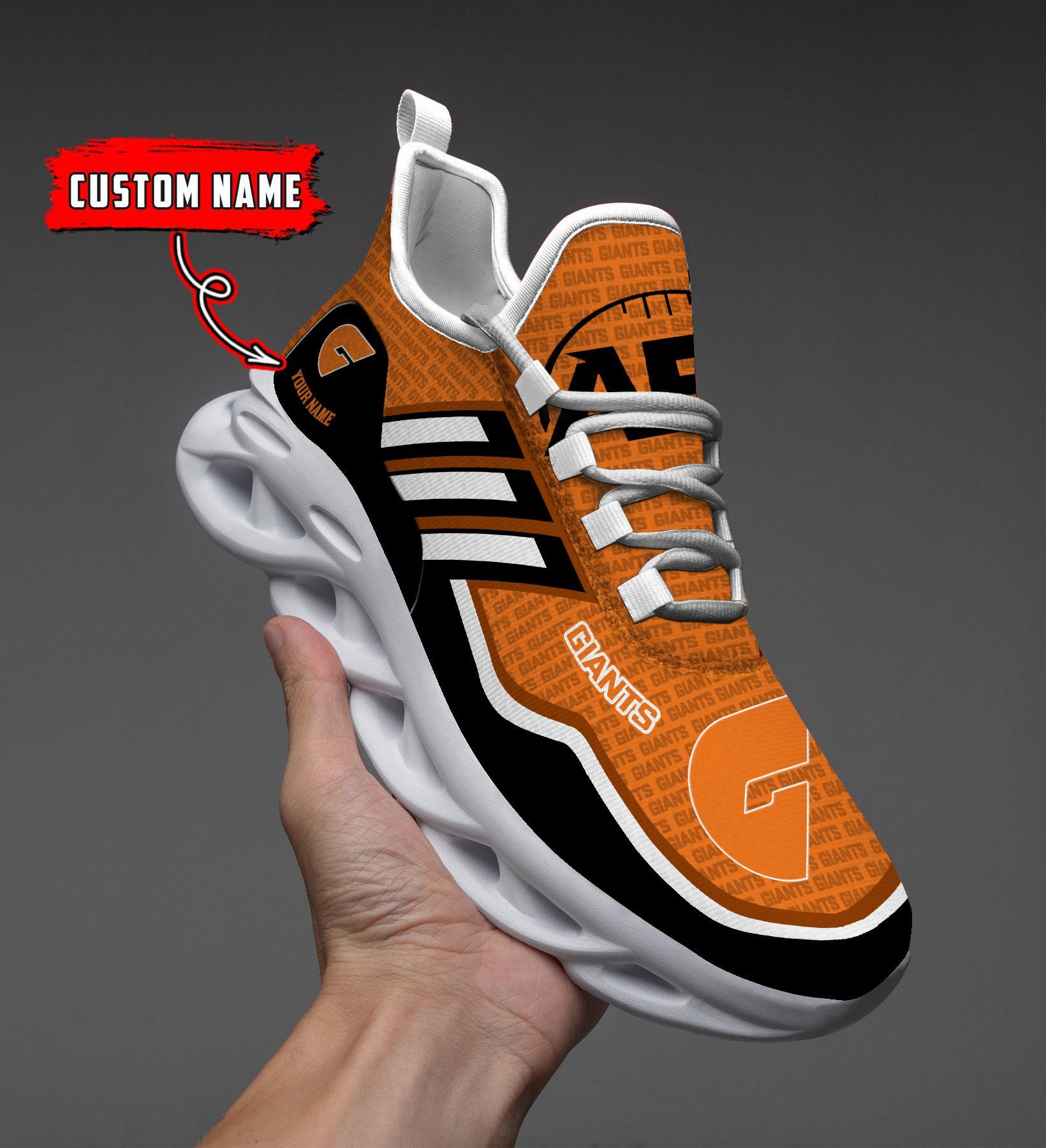 Personalized Giants Max Soul Shoes Sneakers for Men And Women – NFL Football Fan Shoes, Team Sneakers