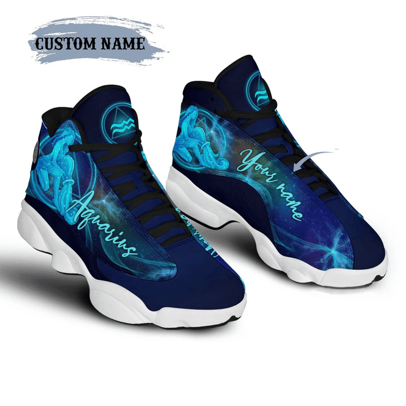 Personalized Gift For Birthday Gift For Father'S Day Aquarius Jd13 Sneaker Shoes