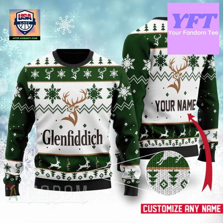 Personalized Glemfiddich Xmas 3d Ugly Christmas Sweater