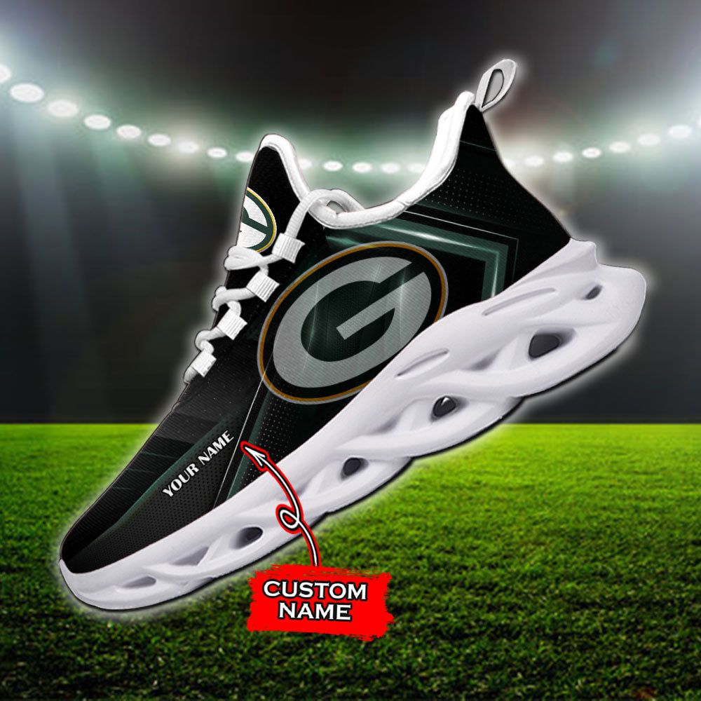 Personalized Green Bay Packers NFL Max Soul Shoes Sneakers for Men And Women – NFL Football Fan Shoes, Team Sneakers