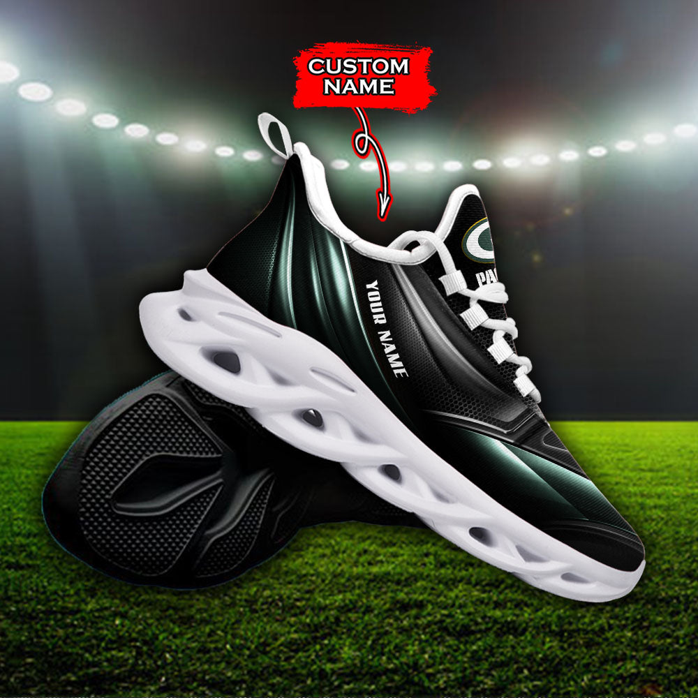 Personalized Green Bay Packers NFL Max Soul Shoes Sneakers for Men And Women – NFL Football Fan Shoes, Team Sneakers - Image 3