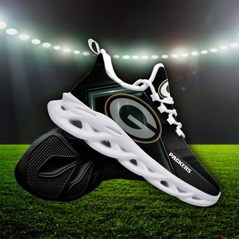 Personalized Green Bay Packers NFL Max Soul Shoes Sneakers for Men And Women – NFL Football Fan Shoes, Team Sneakers - Image 3