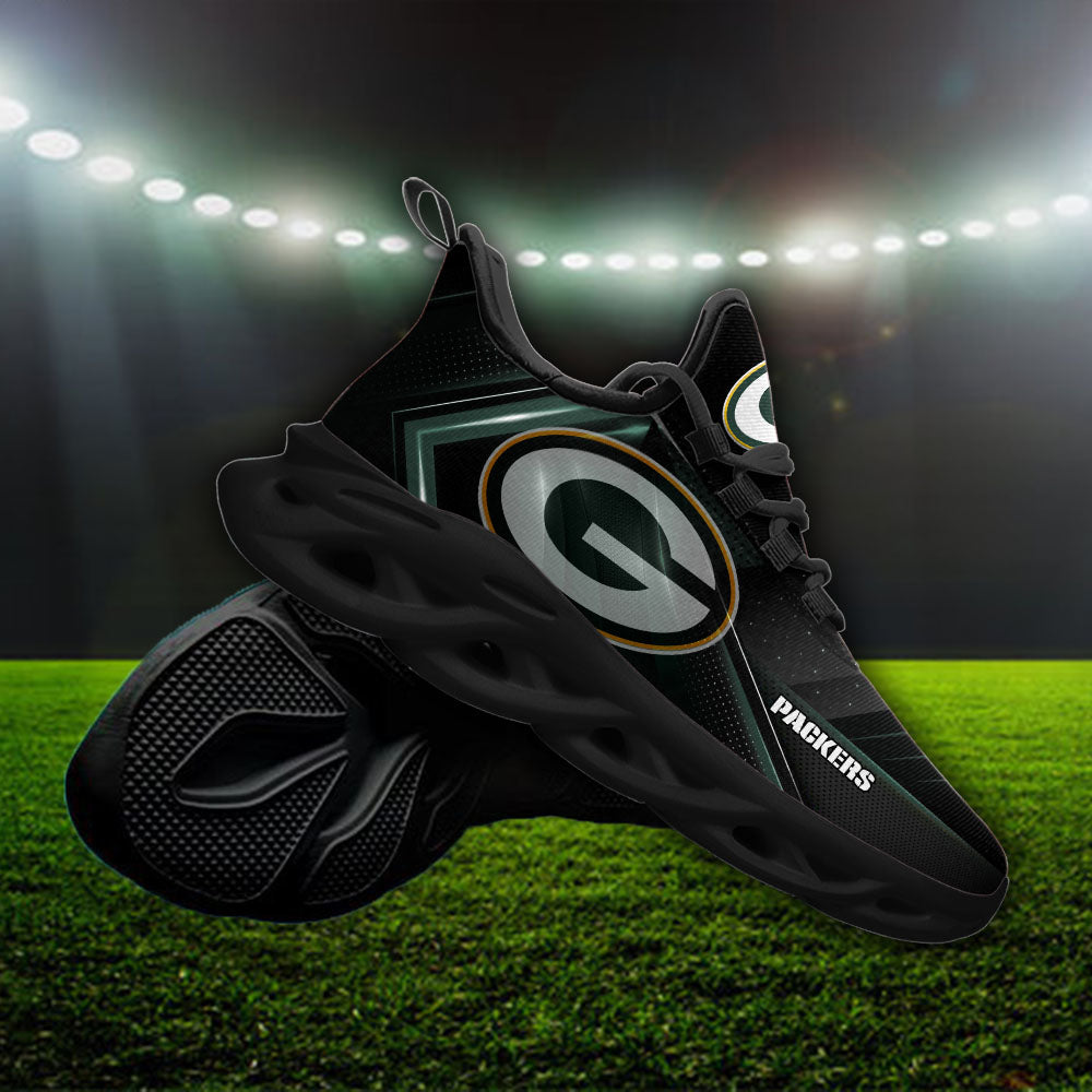 Personalized Green Bay Packers NFL Max Soul Shoes Sneakers for Men And Women – NFL Football Fan Shoes, Team Sneakers - Image 4