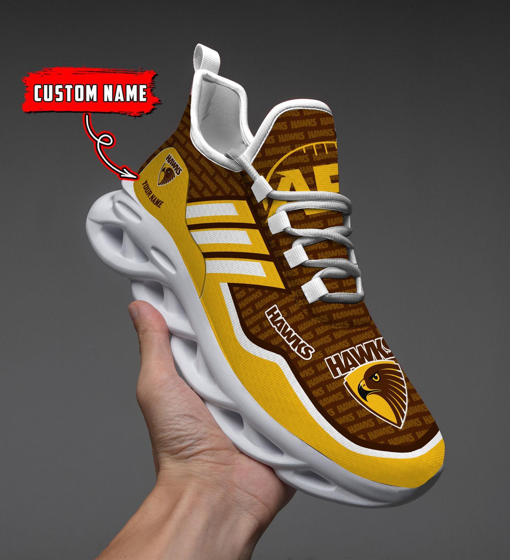 Personalized Hawthorn Football Max Soul Shoes Sneakers for Men And Women – Casual Shoes, Streetwear Shoes