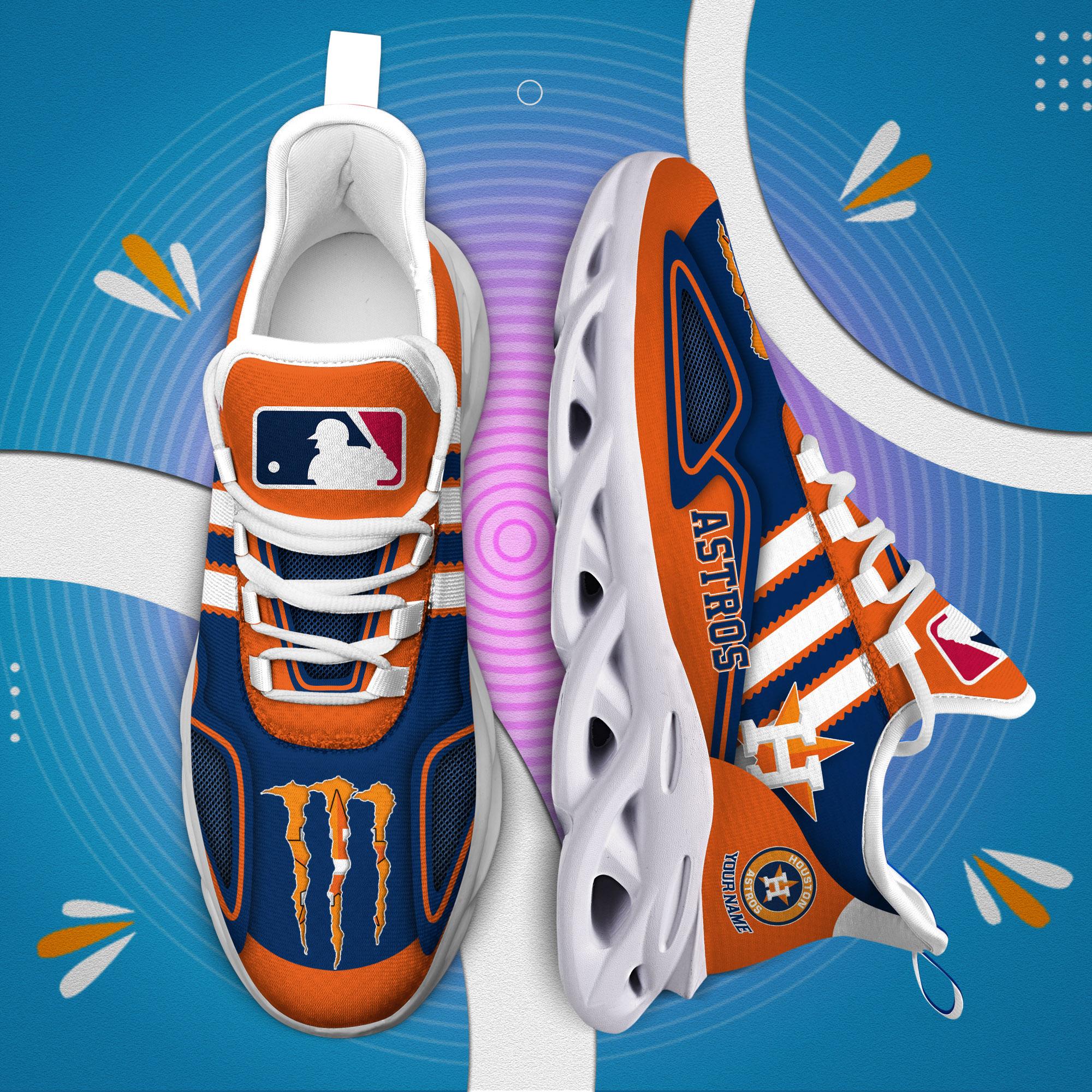 Personalized Houston Astros Max Soul Shoes Sneakers for Men And Women – MLB Baseball Fan Shoes, Team Sneakers - Image 6