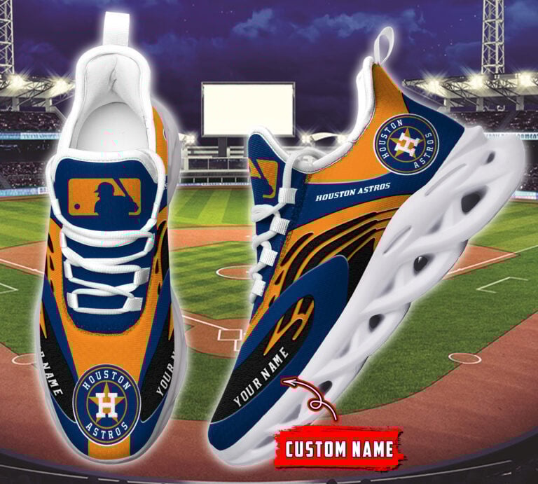 Personalized Houston Astros Max Soul Shoes Sneakers for Men And Women – MLB Baseball Fan Shoes, Team Sneakers