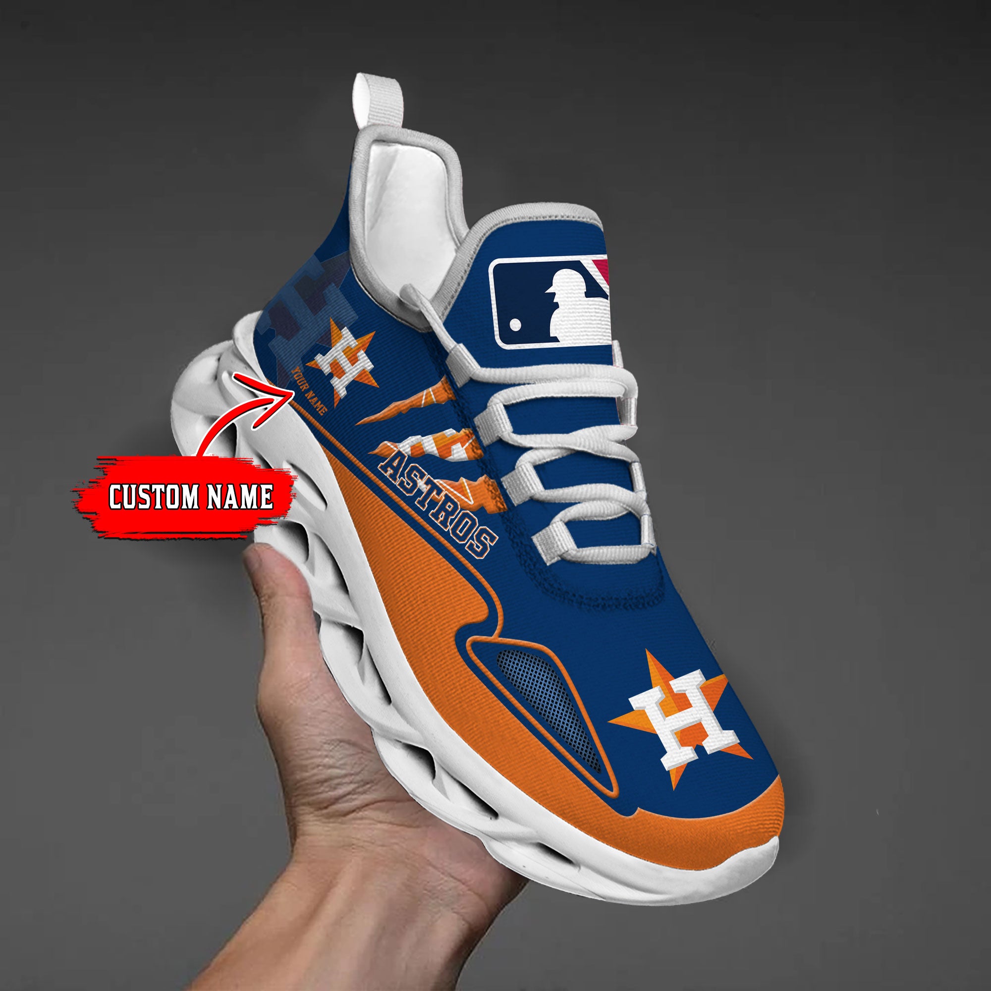 Personalized Houston Astros Max Soul Shoes Sneakers for Men And Women – MLB Baseball Fan Shoes, Team Sneakers