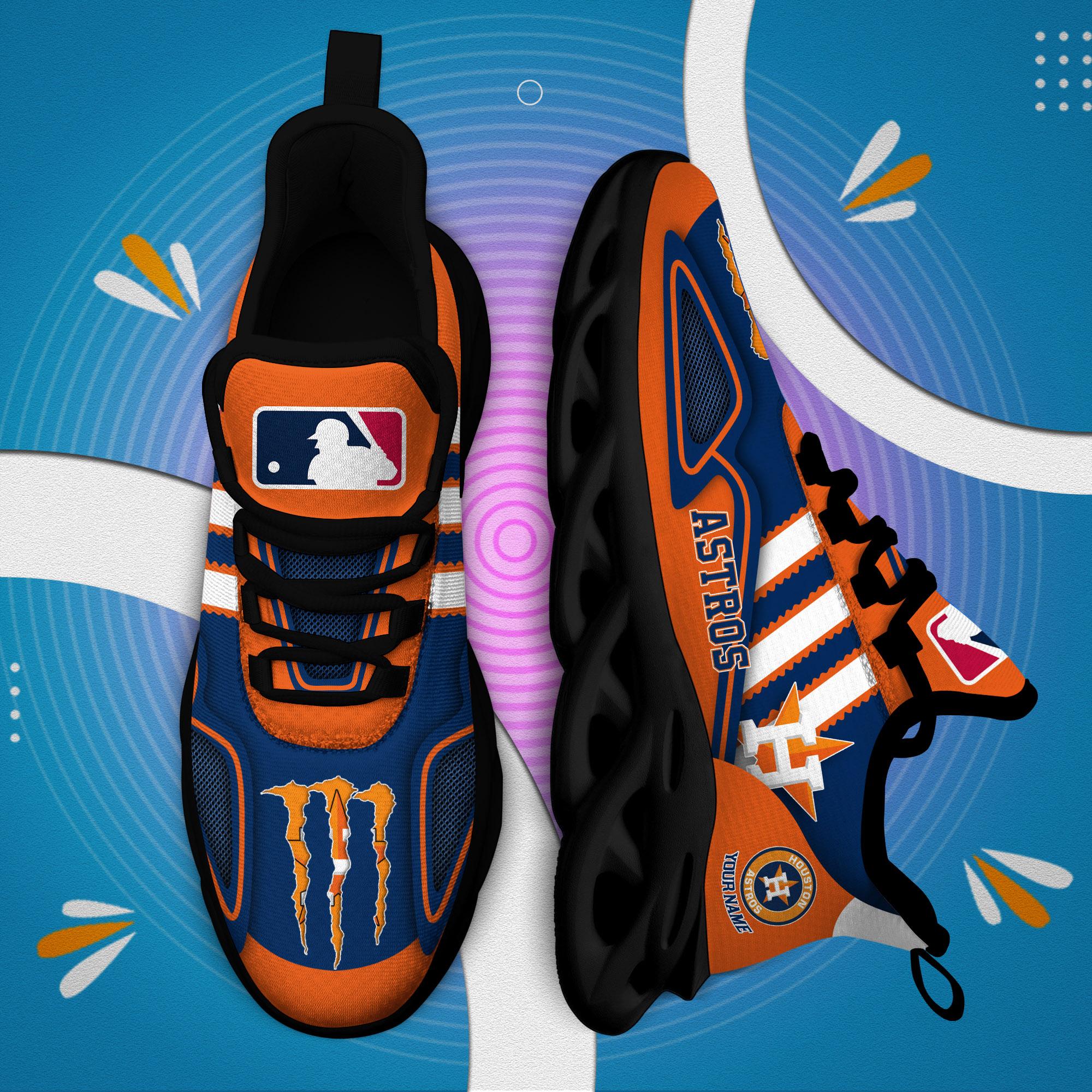 Personalized Houston Astros Max Soul Shoes Sneakers for Men And Women – MLB Baseball Fan Shoes, Team Sneakers - Image 5