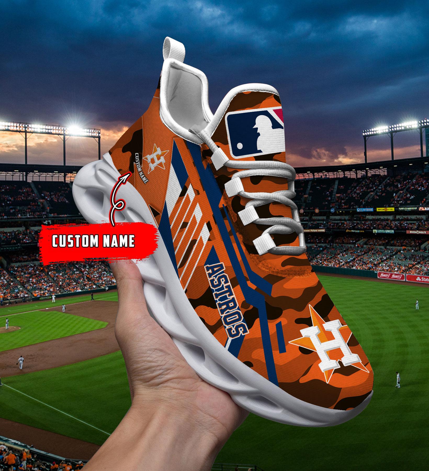 Personalized Houston Astros Max Soul Shoes Sneakers for Men And Women – MLB Baseball Fan Shoes, Team Sneakers