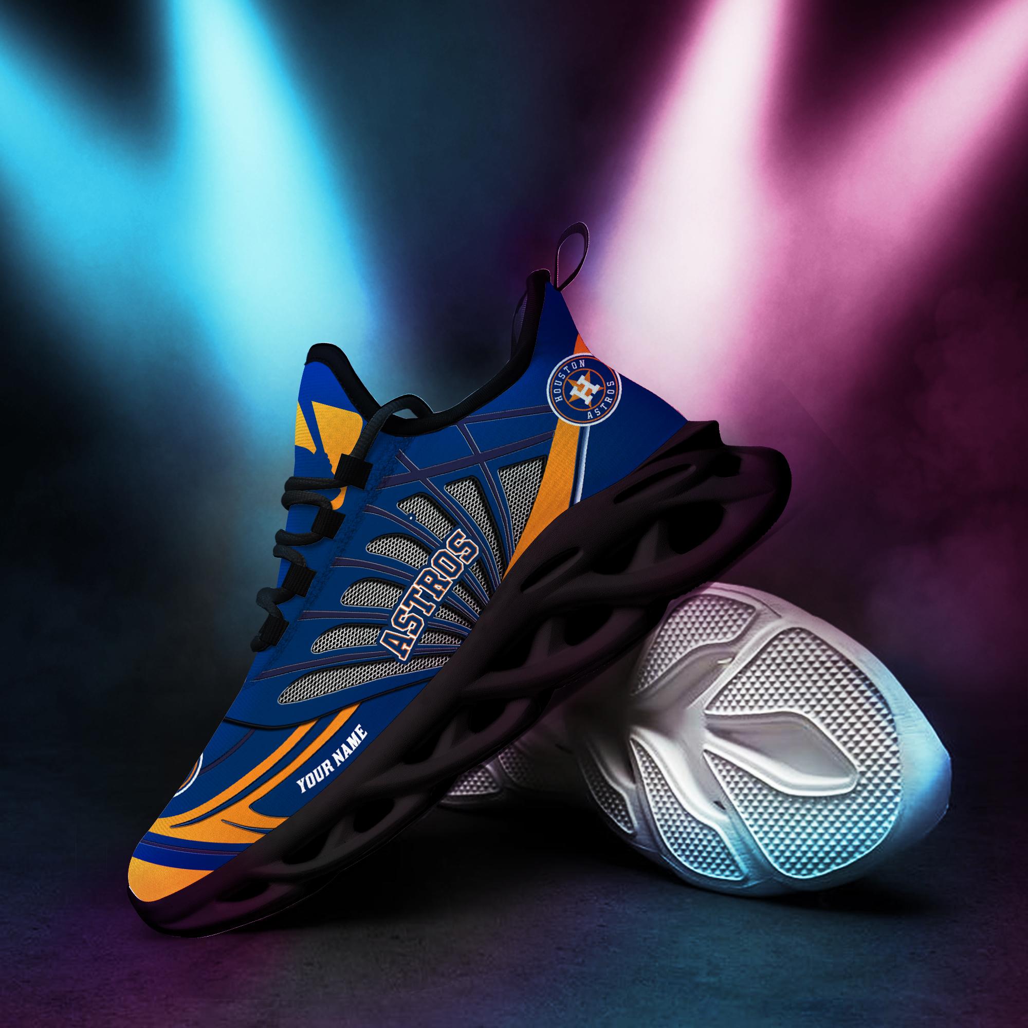 Personalized Houston Astros Max Soul Shoes Sneakers for Men And Women – MLB Baseball Fan Shoes, Team Sneakers - Image 4