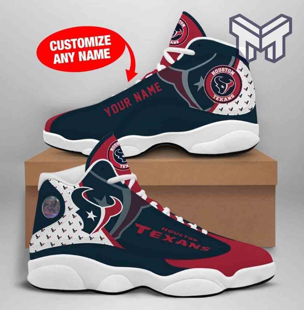 Personalized Houston Texans JD13 Sneakers Shoes for Men & Women | Custom Fan Gift