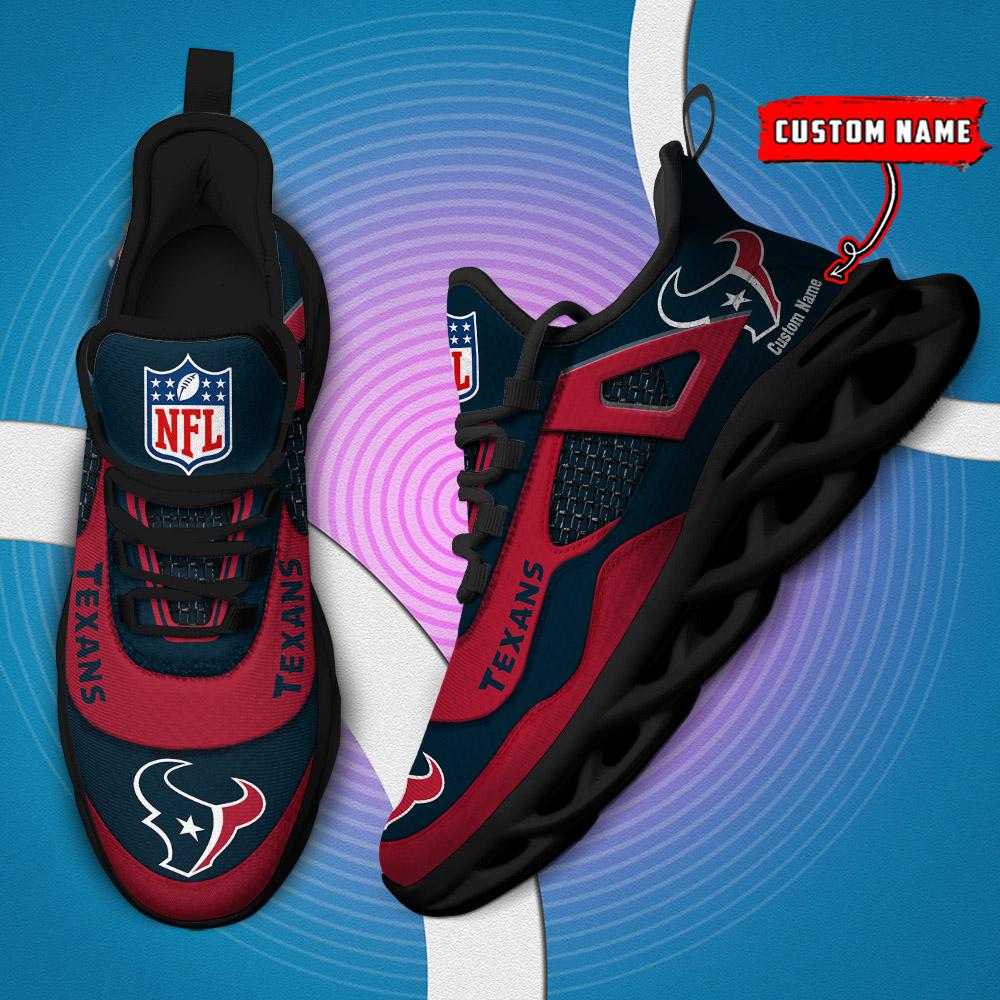 Personalized Houston Texans Max Soul Shoes Sneakers for Men And Women – NFL Football Fan Shoes, Team Sneakers - Image 5