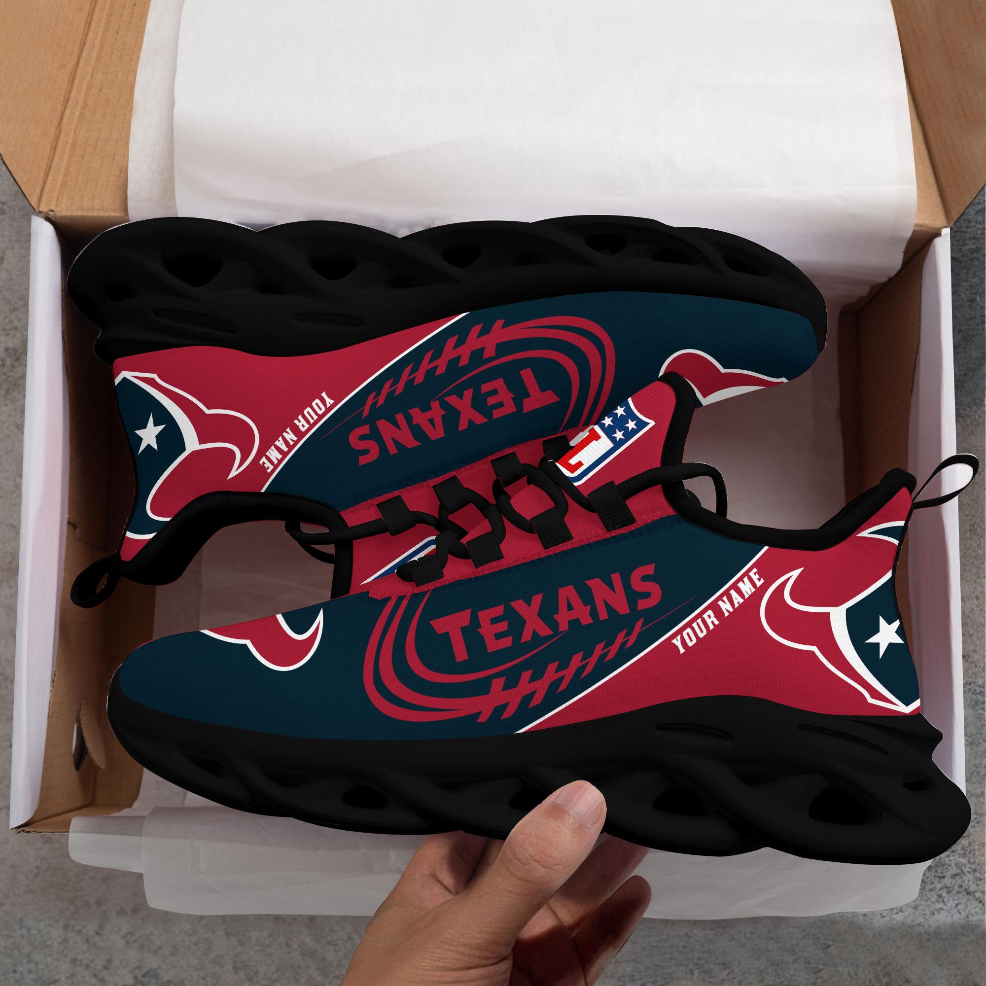 Personalized Houston Texans Max Soul Shoes Sneakers for Men And Women – NFL Football Fan Shoes, Team Sneakers - Image 6