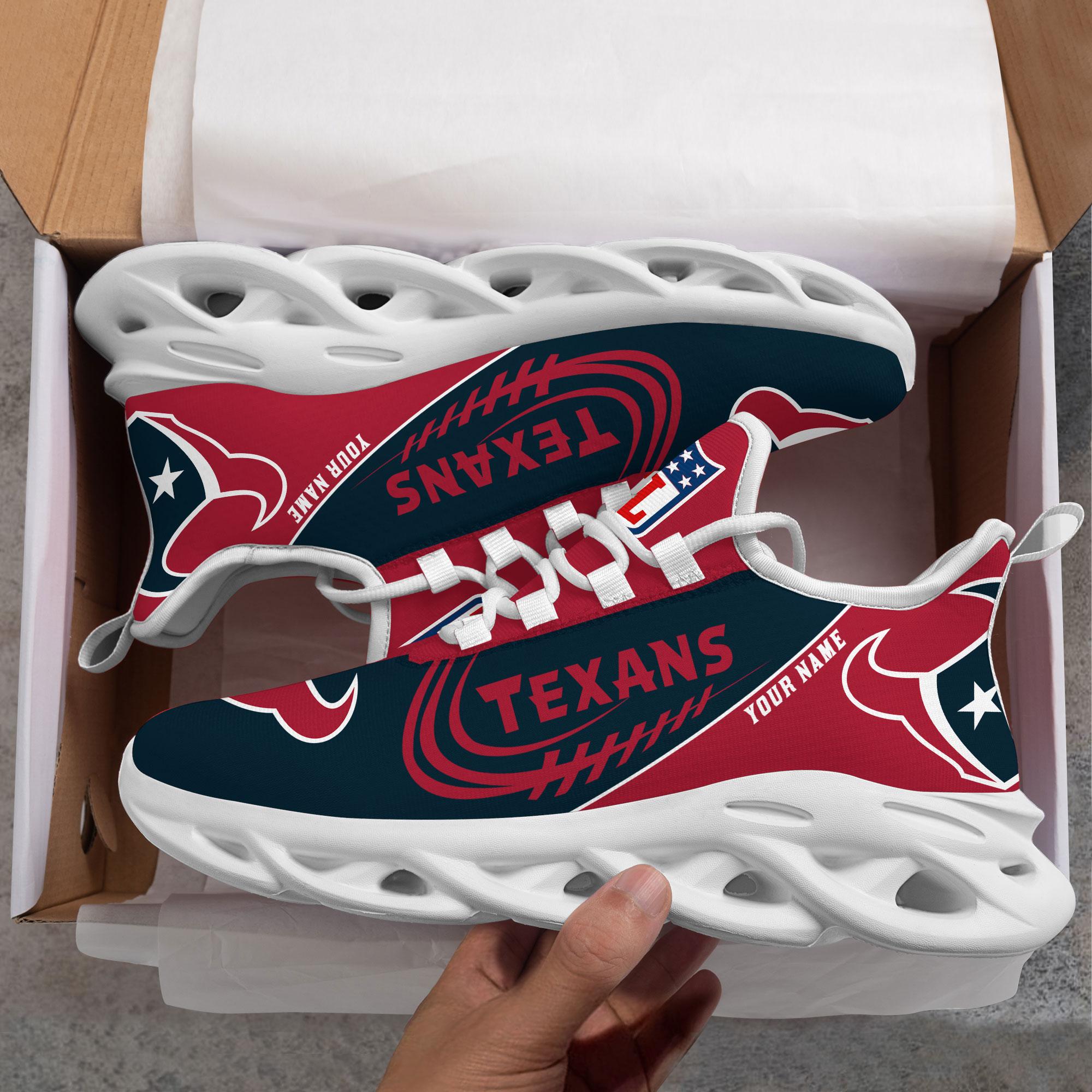 Personalized Houston Texans Max Soul Shoes Sneakers for Men And Women – NFL Football Fan Shoes, Team Sneakers - Image 7