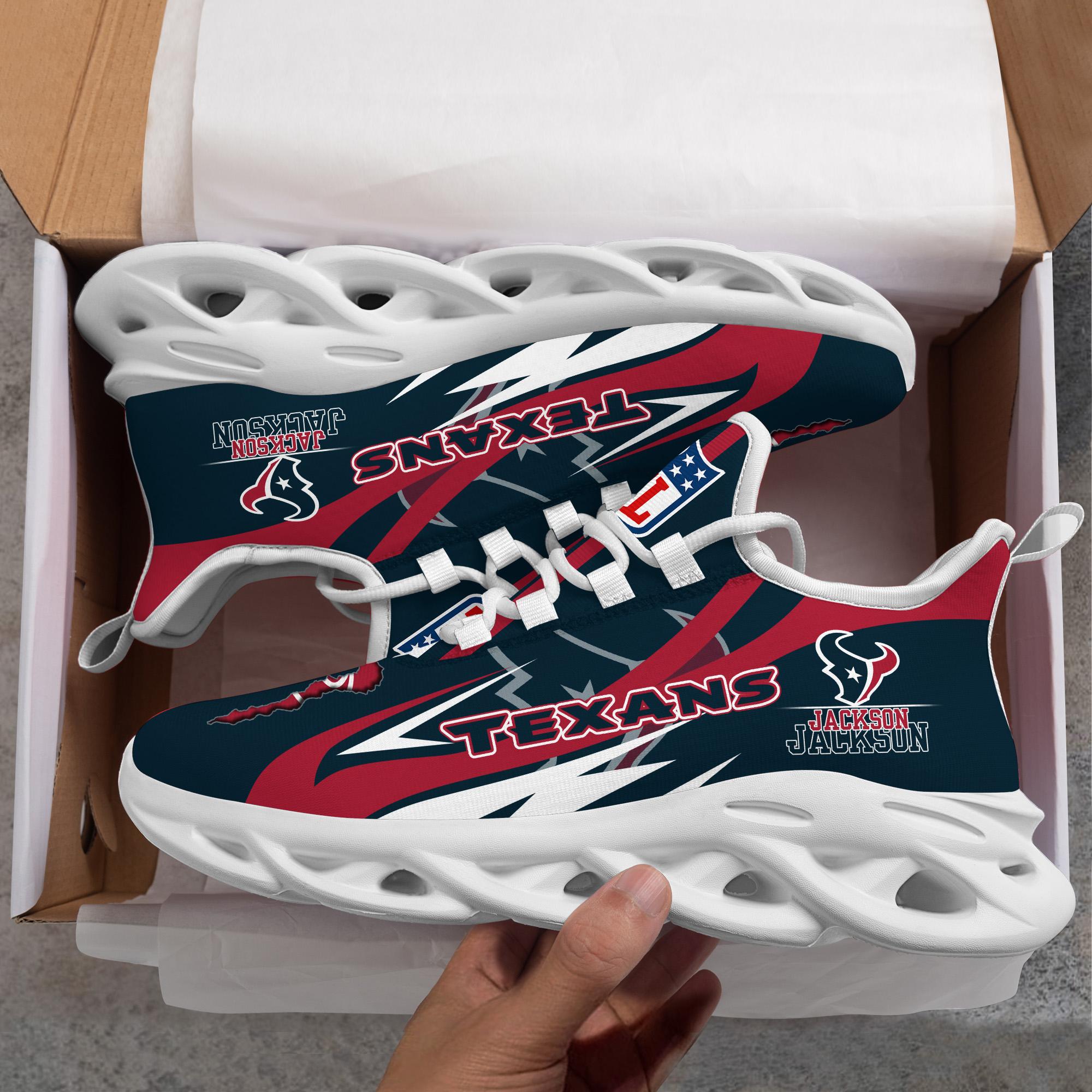 Personalized Houston Texans Max Soul Shoes Sneakers for Men And Women – NFL Football Fan Shoes, Team Sneakers - Image 7