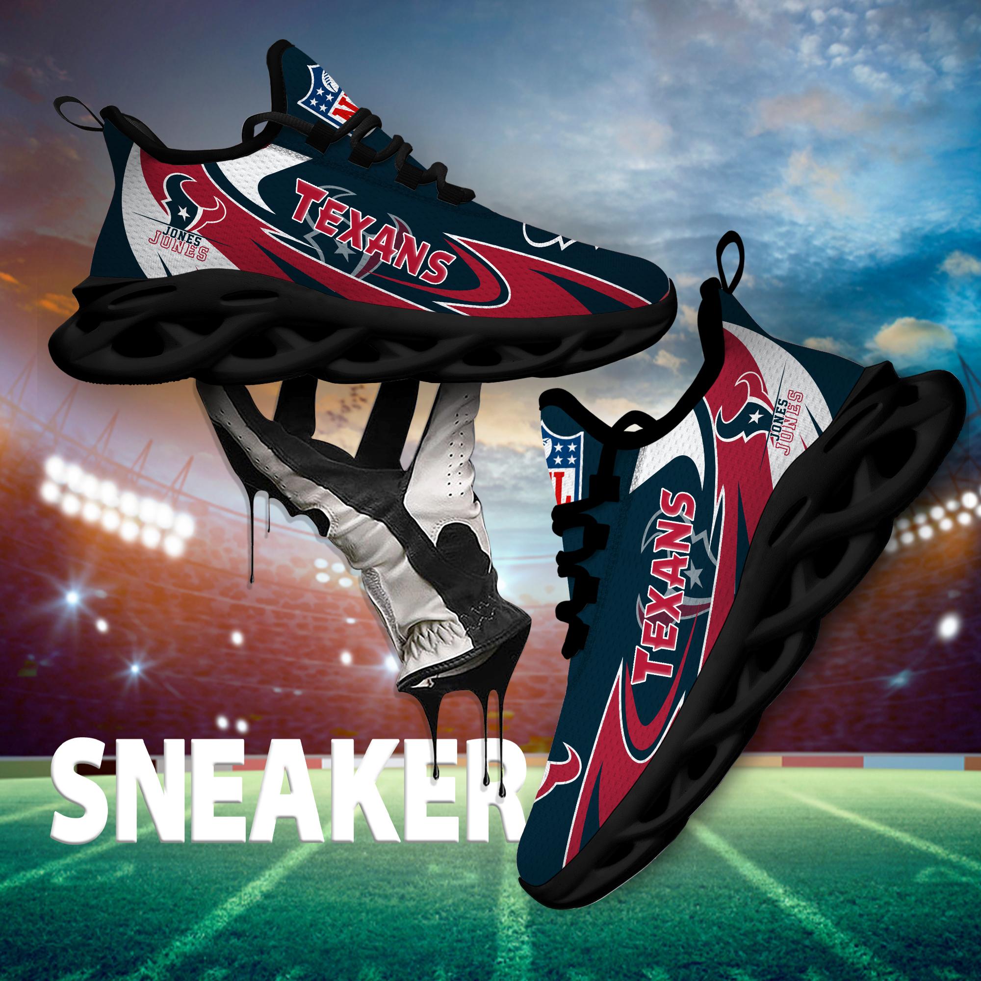Personalized Houston Texans Max Soul Shoes Sneakers for Men And Women – NFL Football Fan Shoes, Team Sneakers - Image 7