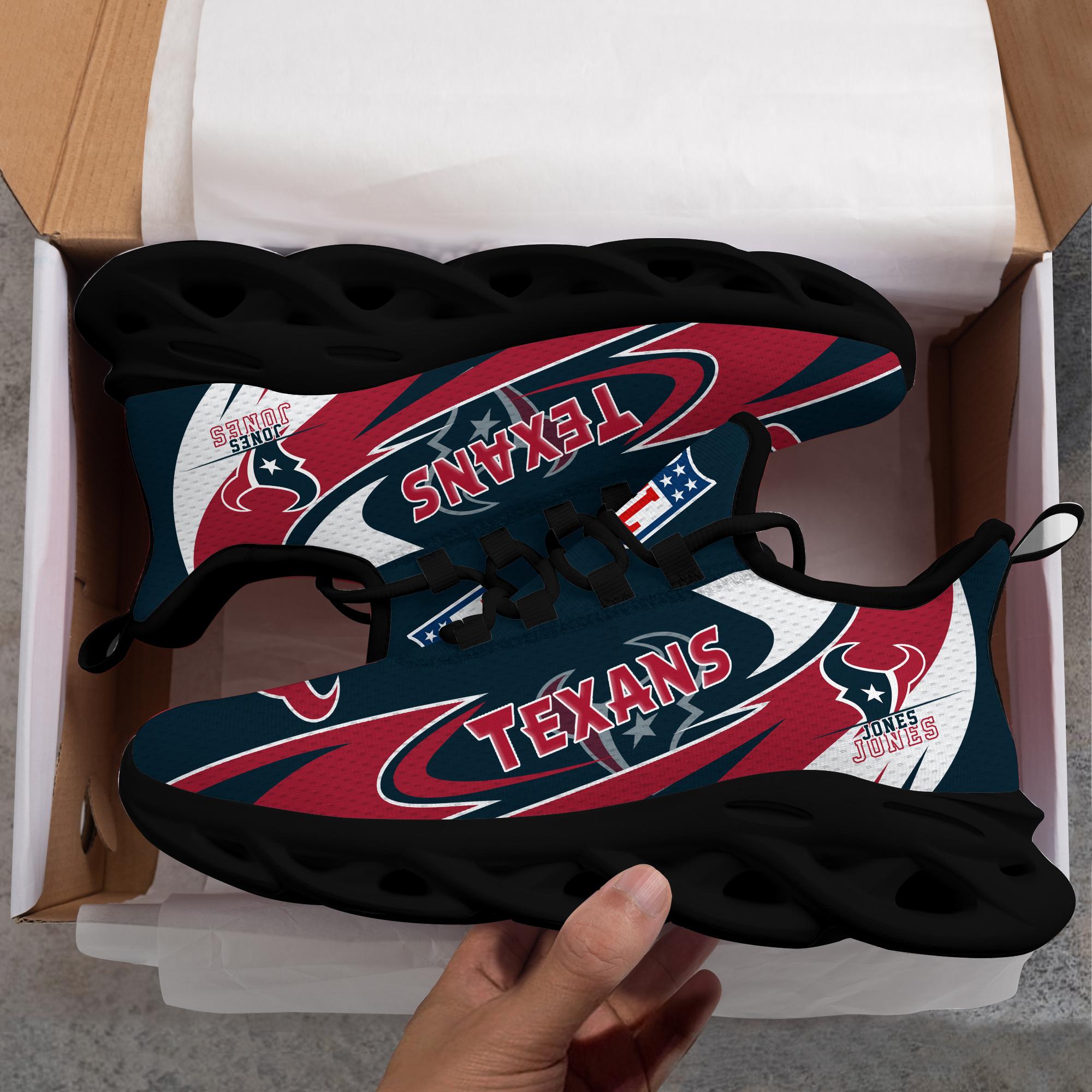 Personalized Houston Texans Max Soul Shoes Sneakers for Men And Women – NFL Football Fan Shoes, Team Sneakers - Image 4