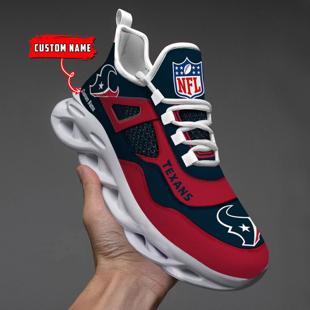 Personalized Houston Texans Max Soul Shoes Sneakers for Men And Women – NFL Football Fan Shoes, Team Sneakers - Image 4