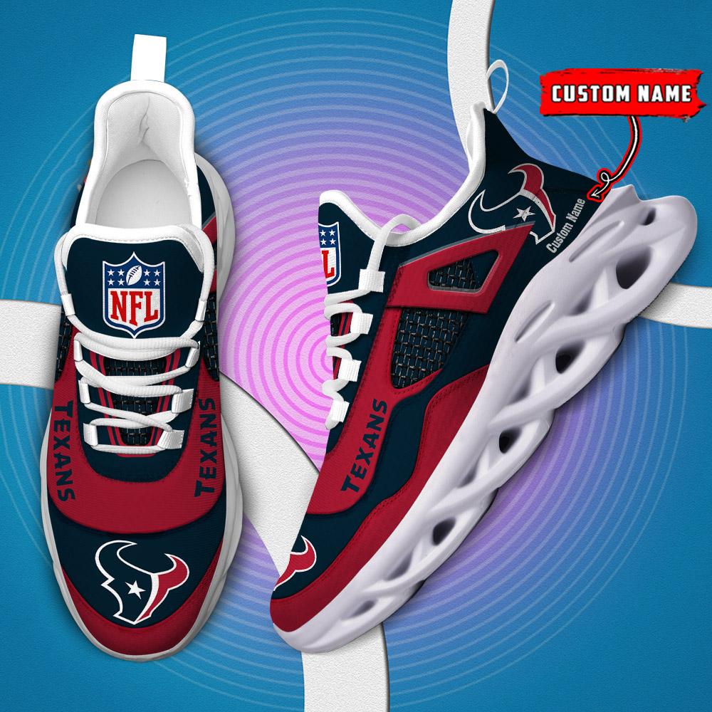 Personalized Houston Texans Max Soul Shoes Sneakers for Men And Women – NFL Football Fan Shoes, Team Sneakers - Image 6