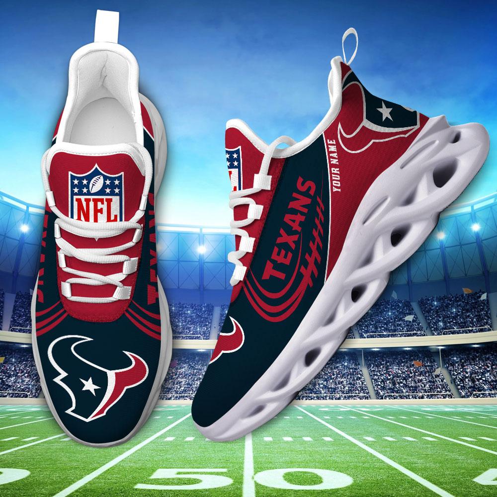Personalized Houston Texans Max Soul Shoes Sneakers for Men And Women – NFL Football Fan Shoes, Team Sneakers - Image 5