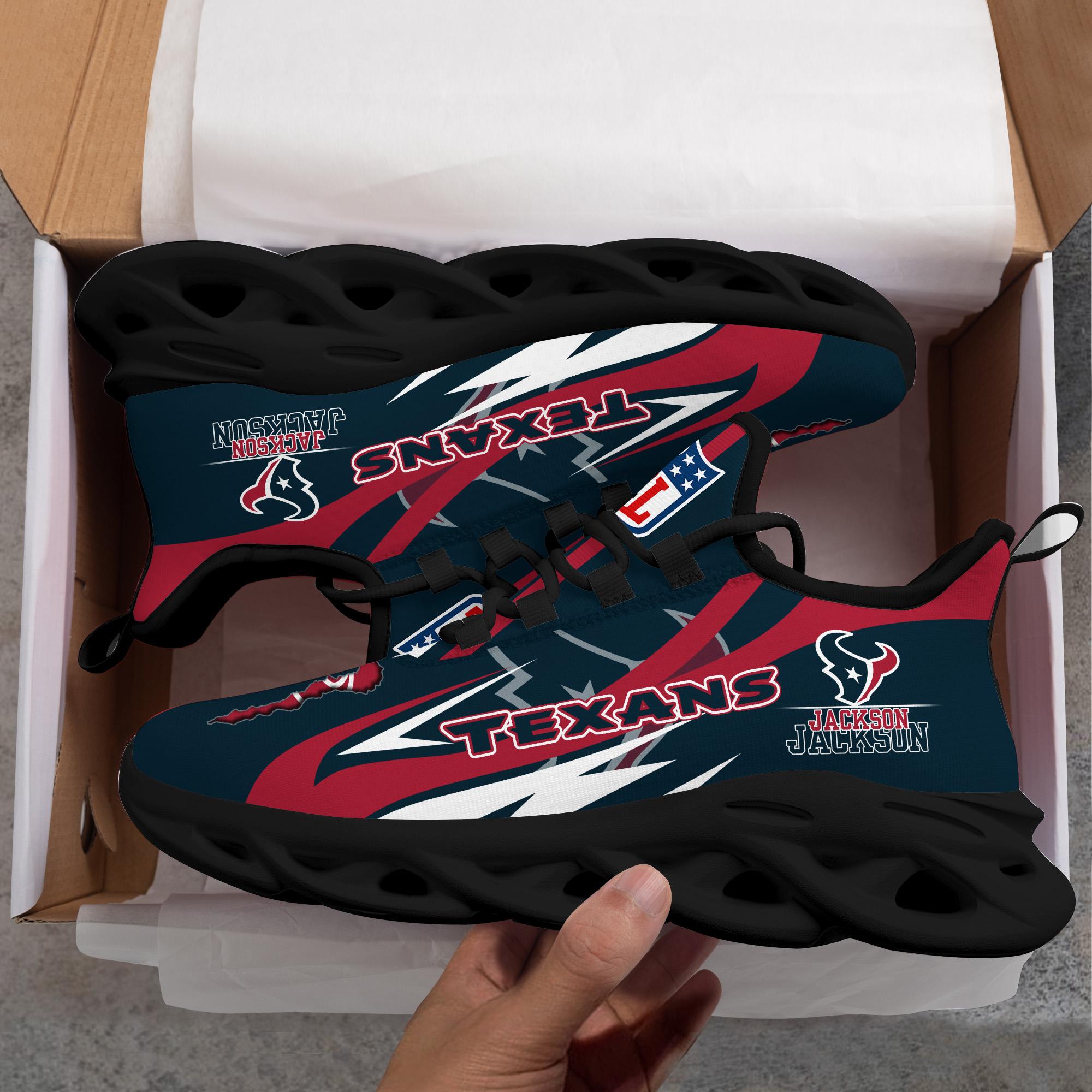 Personalized Houston Texans Max Soul Shoes Sneakers for Men And Women – NFL Football Fan Shoes, Team Sneakers - Image 7