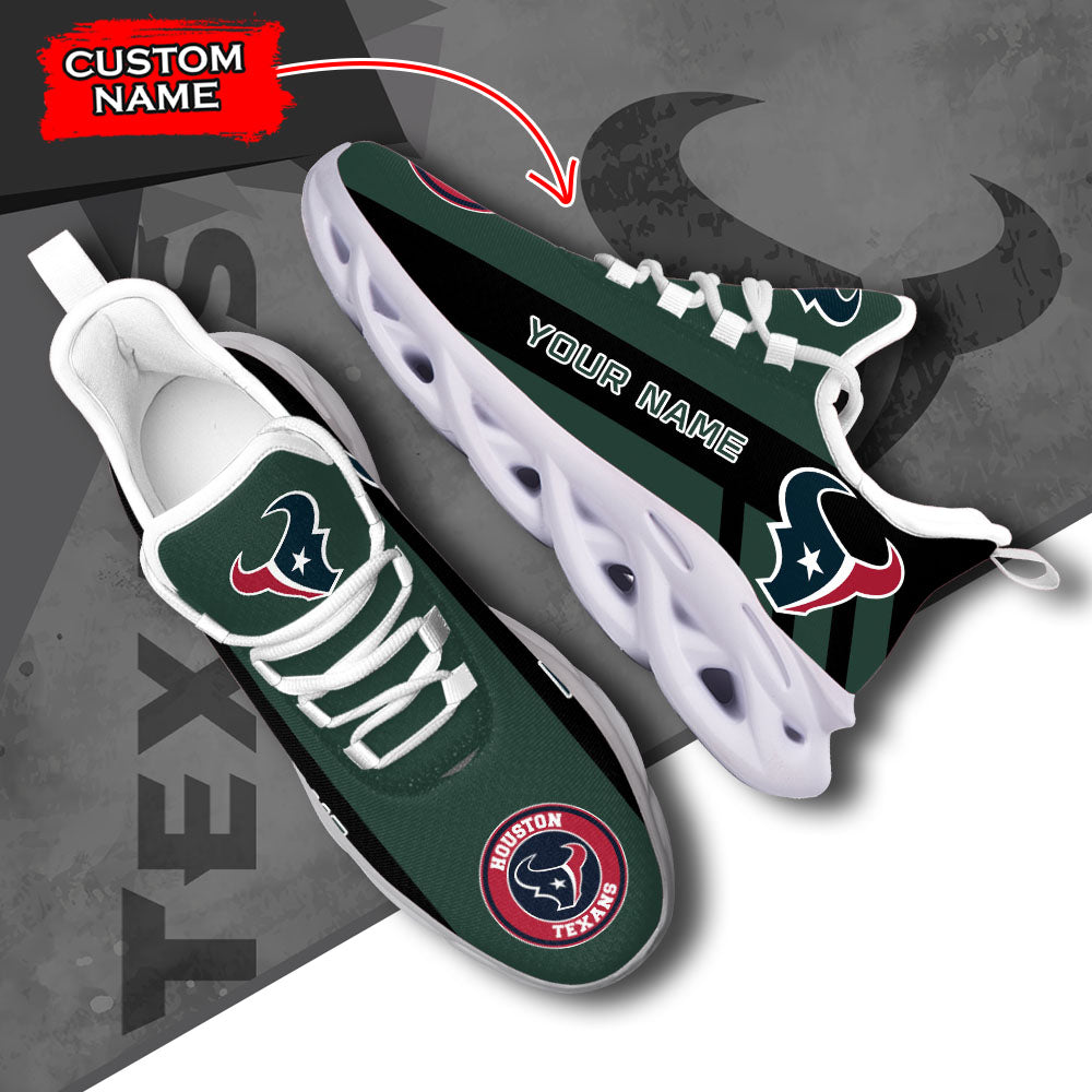 Personalized Houston Texans NFL Max Soul Shoes Sneakers for Men And Women – NFL Football Fan Shoes, Team Sneakers - Image 6