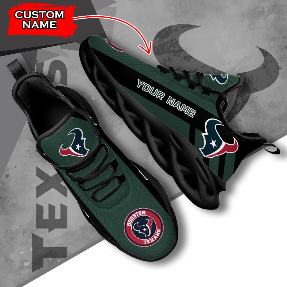 Personalized Houston Texans NFL Max Soul Shoes Sneakers for Men And Women – NFL Football Fan Shoes, Team Sneakers - Image 5