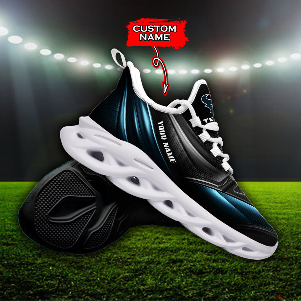 Personalized Houston Texans NFL Max Soul Shoes Sneakers for Men And Women – NFL Football Fan Shoes, Team Sneakers - Image 3