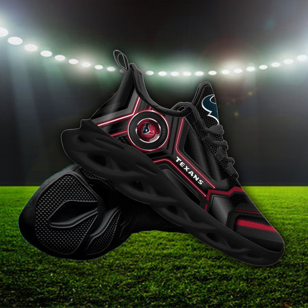 Personalized Houston Texans NFL Max Soul Shoes Sneakers for Men And Women – NFL Football Fan Shoes, Team Sneakers - Image 4