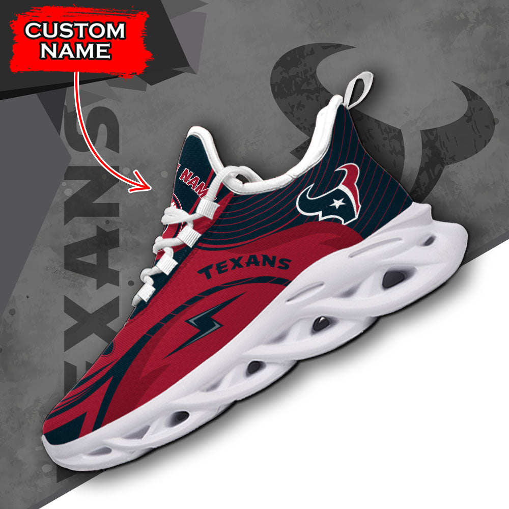 Personalized Houston Texans NFL Max Soul Shoes Sneakers for Men And Women – NFL Football Fan Shoes, Team Sneakers