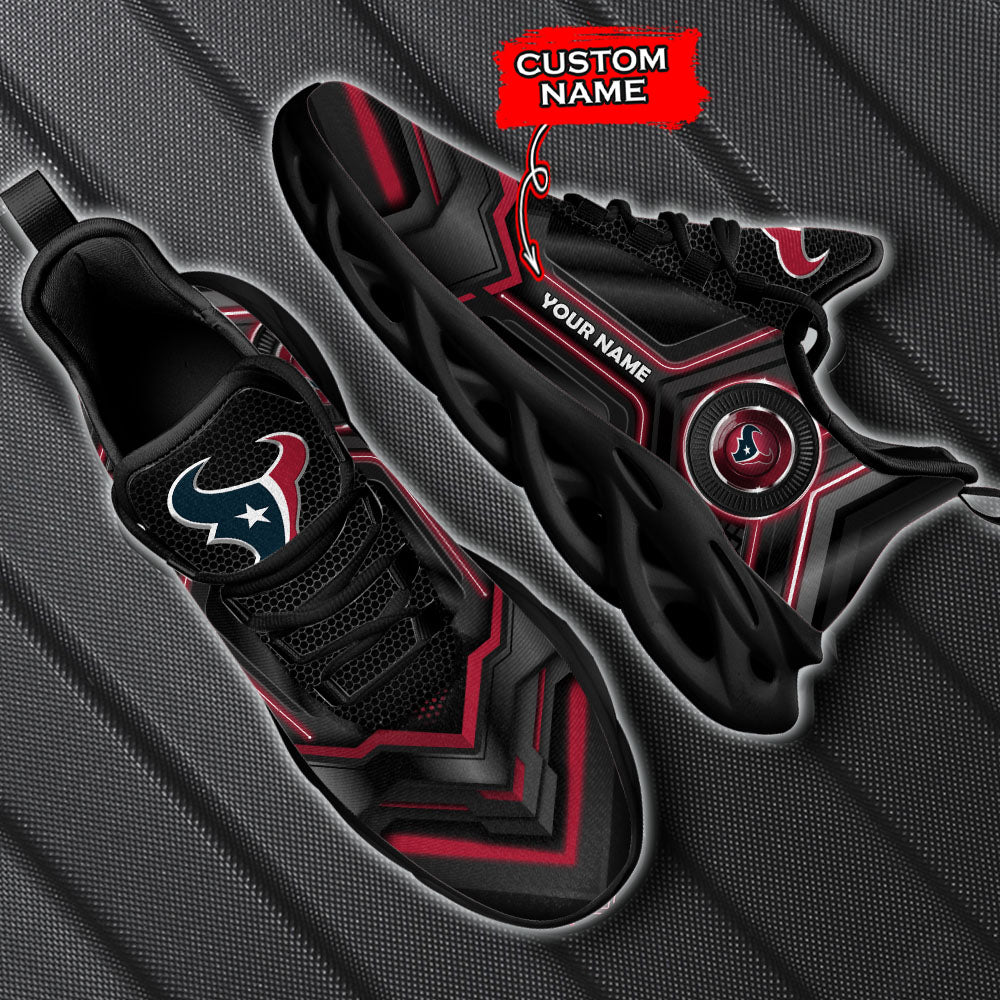 Personalized Houston Texans NFL Max Soul Shoes Sneakers for Men And Women – NFL Football Fan Shoes, Team Sneakers - Image 5