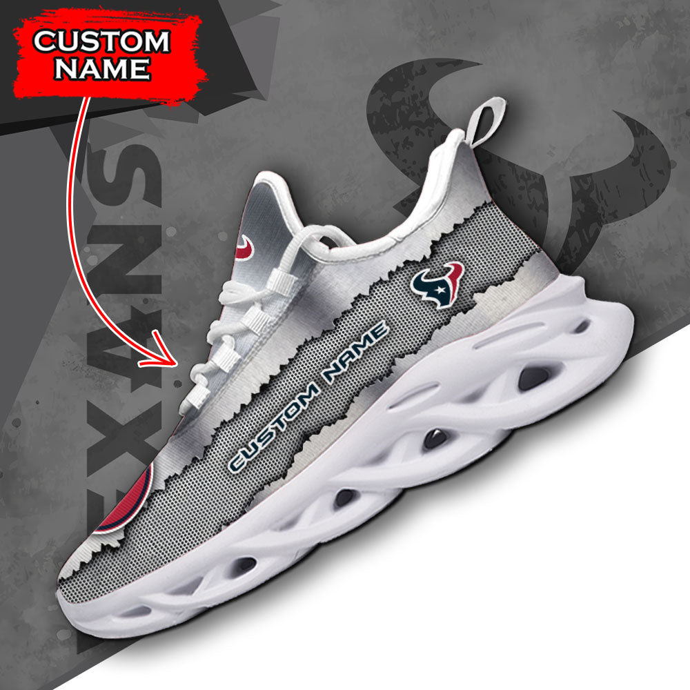 Personalized Houston Texans NFL Max Soul Shoes Sneakers for Men And Women – NFL Football Fan Shoes, Team Sneakers