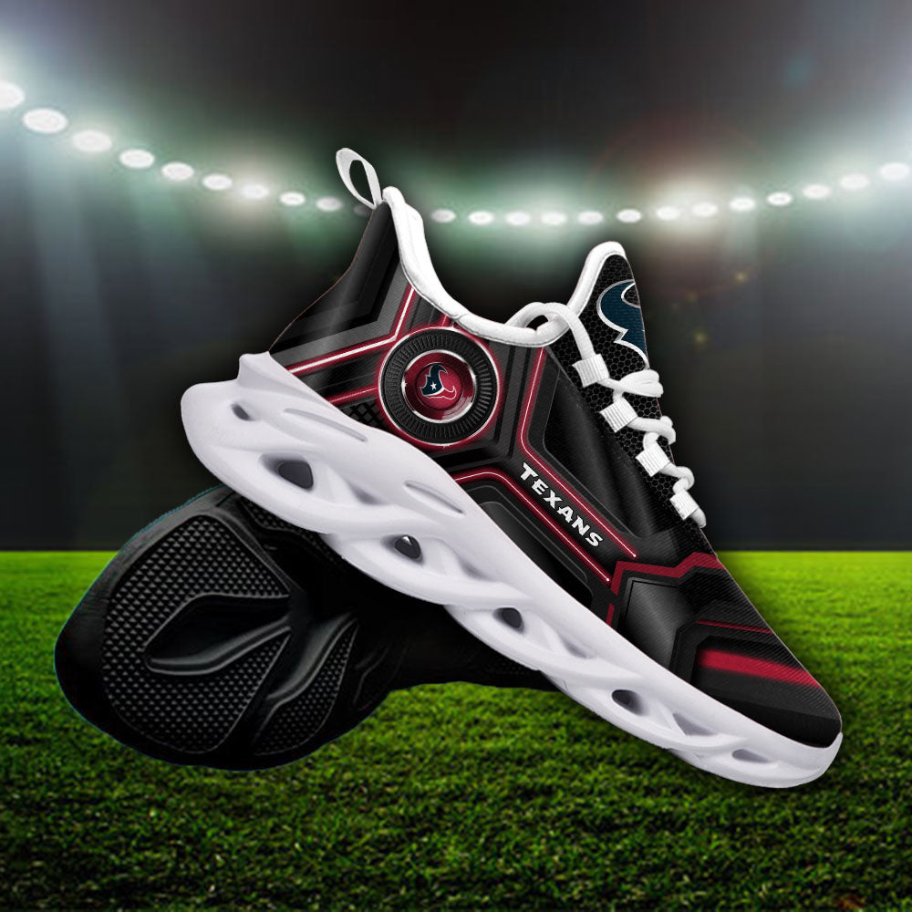 Personalized Houston Texans NFL Max Soul Shoes Sneakers for Men And Women – NFL Football Fan Shoes, Team Sneakers - Image 3