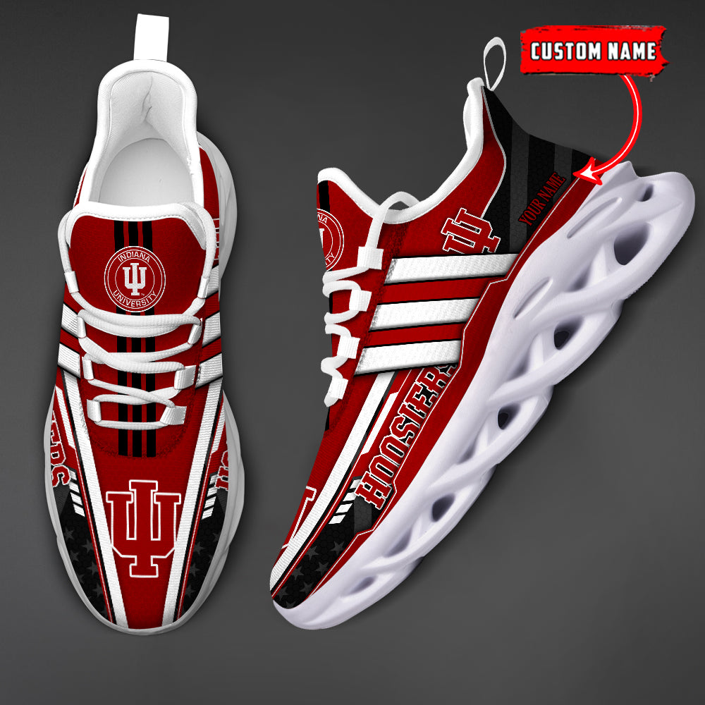 Personalized Indiana Hoosiers Max Soul Shoes Sneakers for Men And Women – Motorcycle Shoes, Motorsport Shoes - Image 4