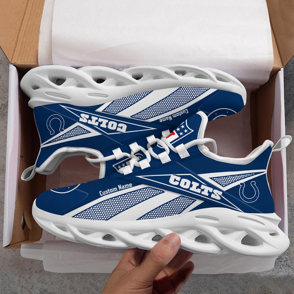 Personalized Indianapolis Colts Max Soul Shoes Sneakers for Men And Women – NFL Football Fan Shoes, Team Sneakers - Image 7