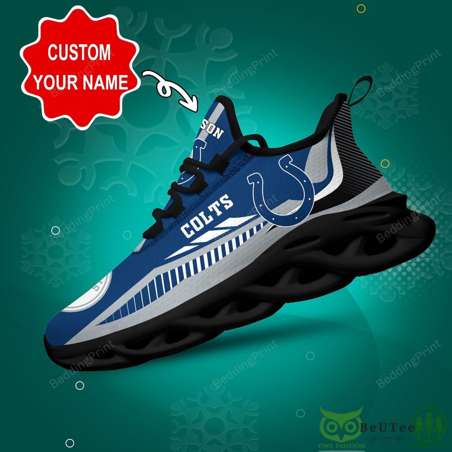 Personalized Indianapolis Colts Max Soul Shoes Sneakers for Men And Women – NFL Football Fan Shoes, Team Sneakers