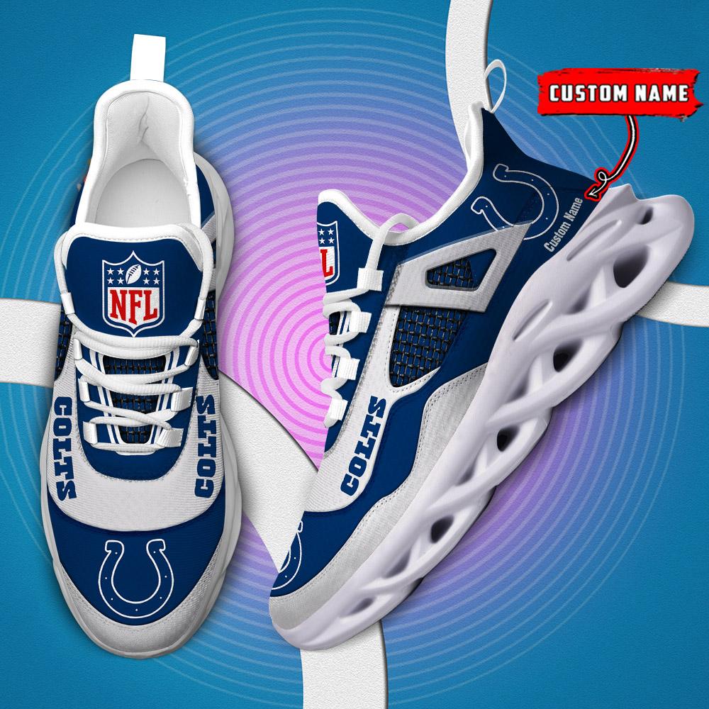 Personalized Indianapolis Colts Max Soul Shoes Sneakers for Men And Women – NFL Football Fan Shoes, Team Sneakers - Image 6