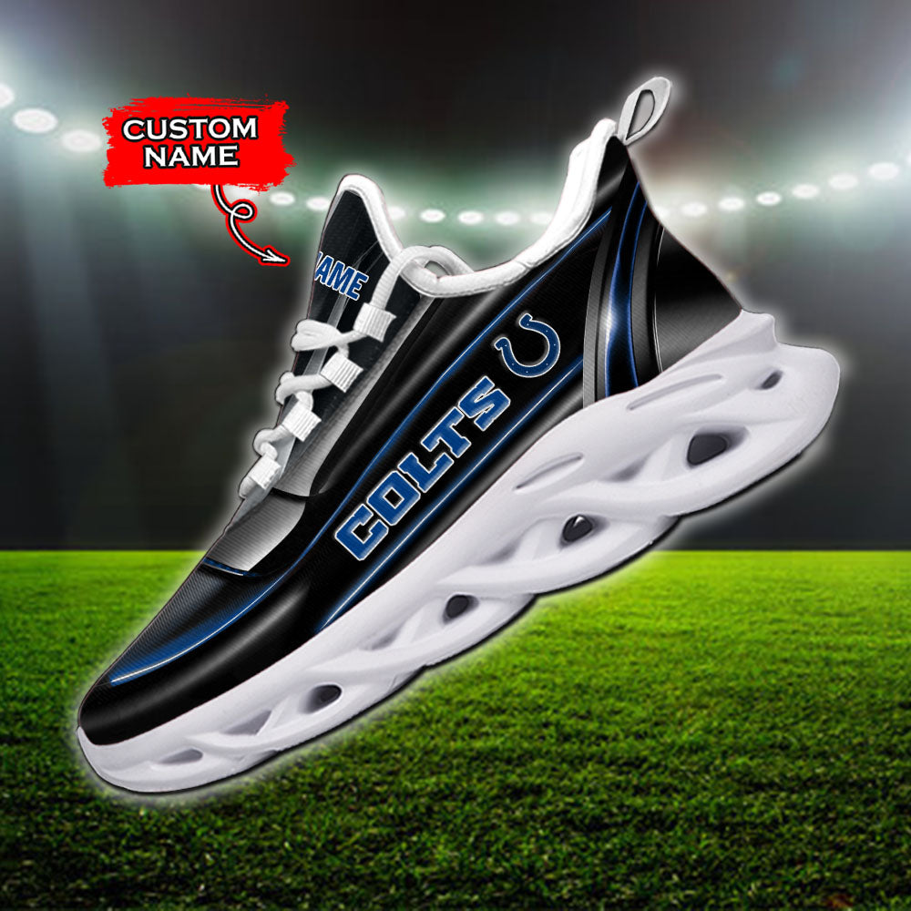 Personalized Indianapolis Colts NFL Max Soul Shoes Sneakers for Men And Women – NFL Football Fan Shoes, Team Sneakers